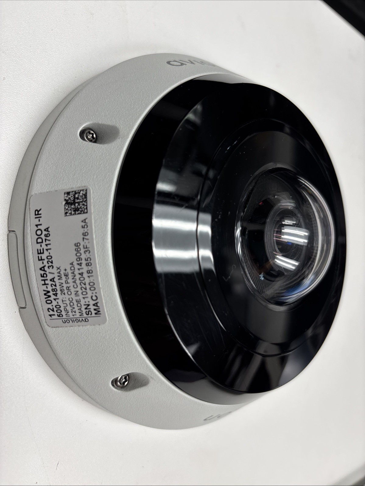 Avigilon H5A Fisheye Security Camera 12.0W-H5A-FE-DO1-IR