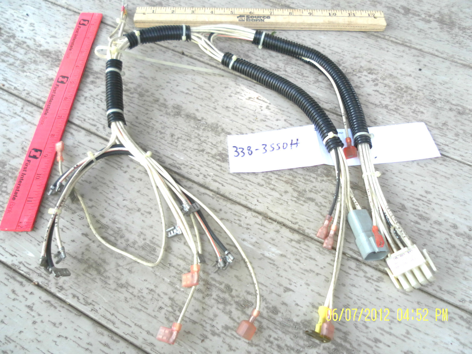 338-3550 ONAN WIRING WIRE HARNESS FITS MODEL KV Spec 11574, 26100, 26120 NOS