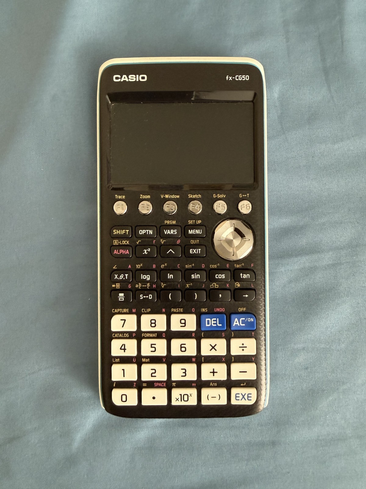 Casio fx-CG50 Color Graphing Calculator LCD Display Battery Powered