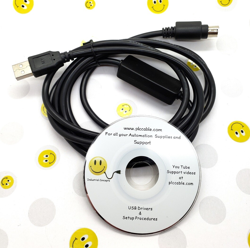 IDEC USB-FC4A USB-FC5A PLC programming Cable USB Microsmart Download/Upload