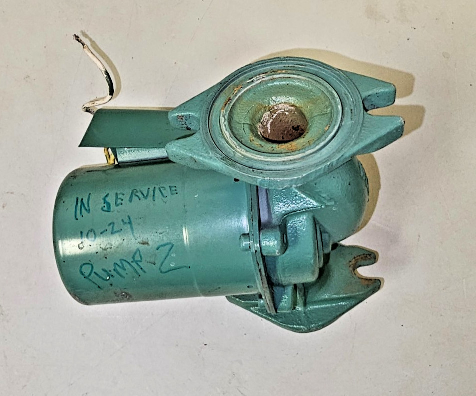 Taco 007-F5 Cast Iron Circulator, 1/25 HP (DEFECTIVE, PARTS ONLY)