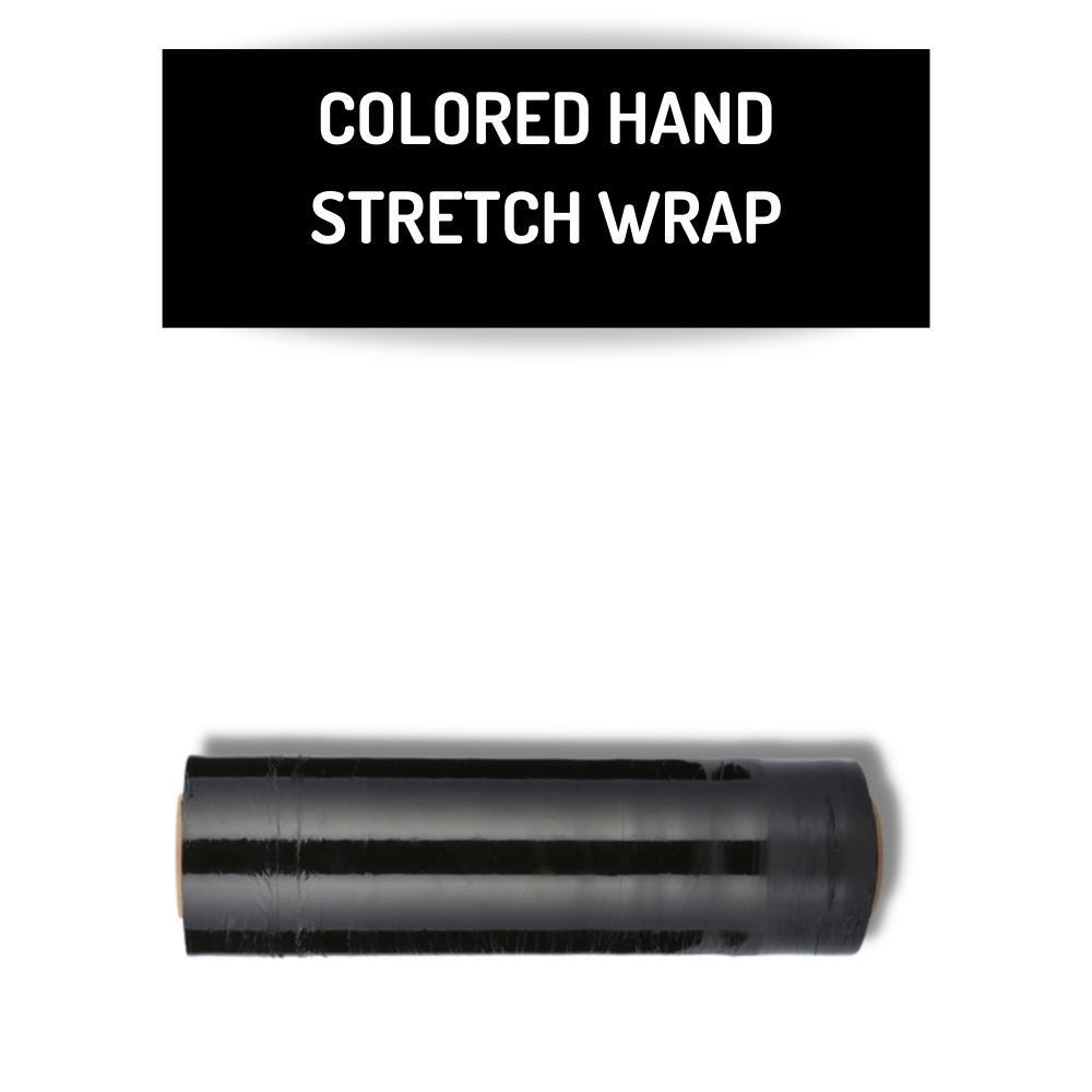 1 Roll 18″ x 1500′ Bundling Stretch Film Shrink Hand Wrap (80 Gauge) Dark Black
