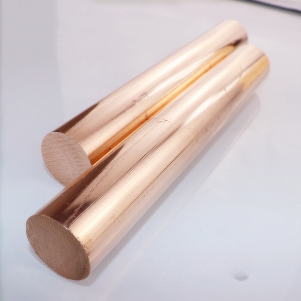 C11000 Cu-ETP Pure Copper Round Rods Copper Stick Solid Copper Bar Select Size