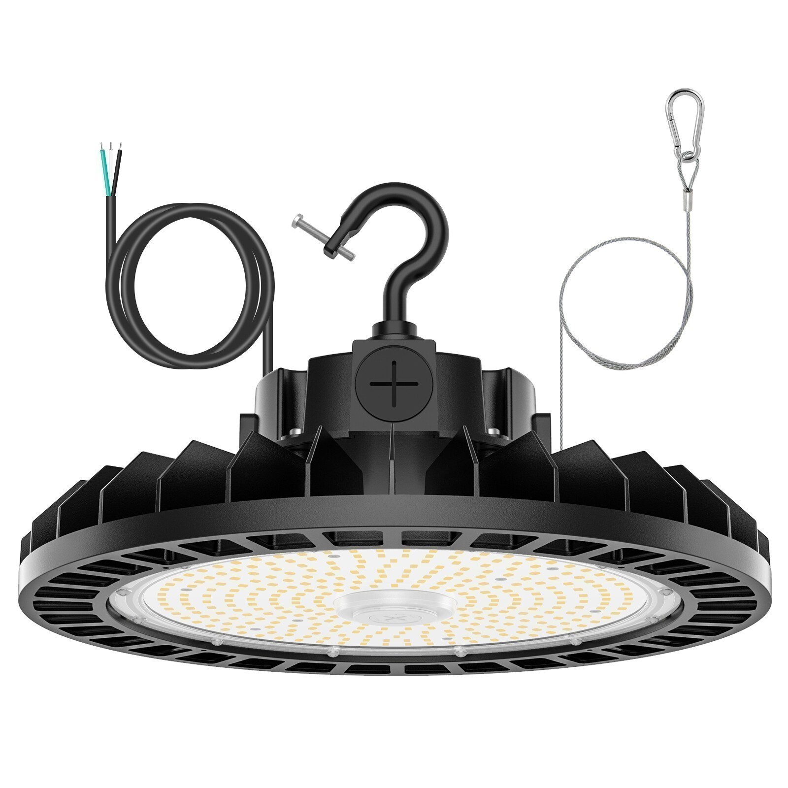 480V 240W LED High Bay Light (600W MH/HPS Eqv.) with Microwave Sensor Interface