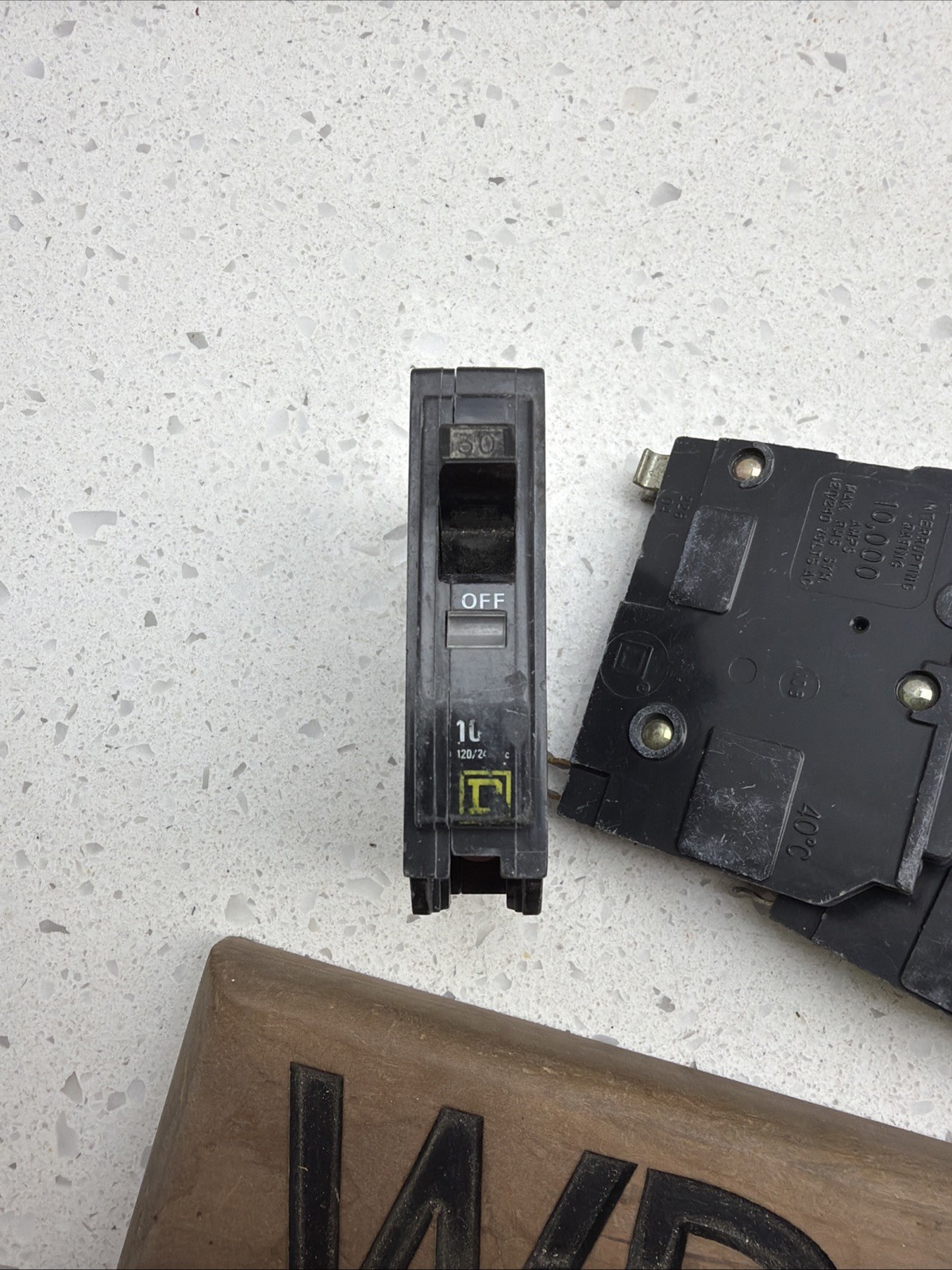 Square D QO130 Miniature Circuit Breaker – 30 A, 1 Pole, 120/240 VAC (Lot Of 4)