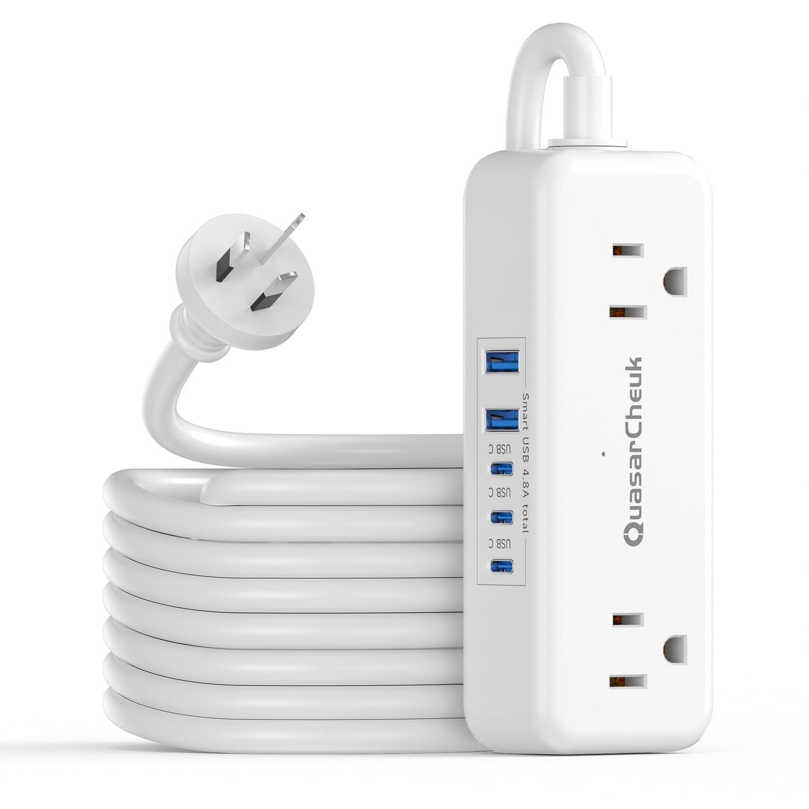 Australia Plug Adapter, New Zealand Power Adapter, Type I Plug Adapter, 4FT