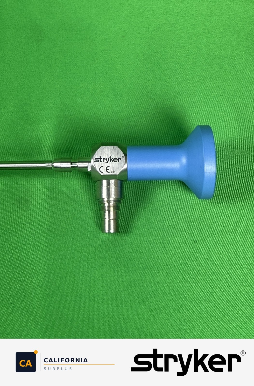 Stryker 502-990-012 4.0 mm 12º IDEAL EYES™ Autoclavable Cystoscope
