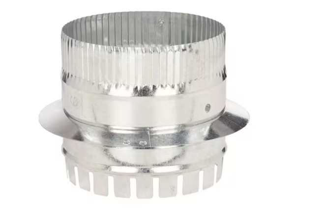 12 In. Starting Collar Take Off | Duct Master Flow Hvac Vent Connector Inch