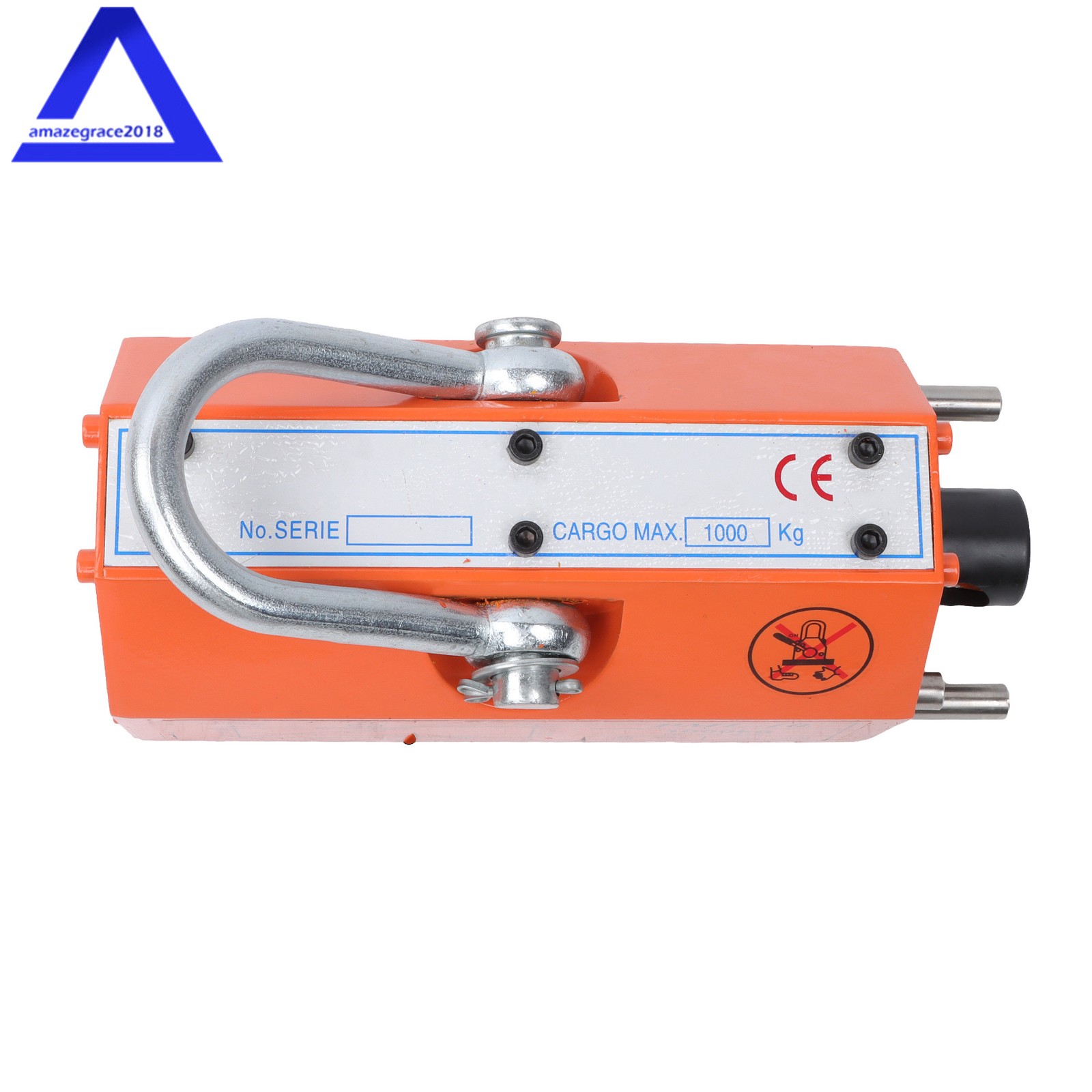 Magnetic Lifter Lifting Magnet 2200lbs/1000kg 2 Safety Factor Neodymium Hoist