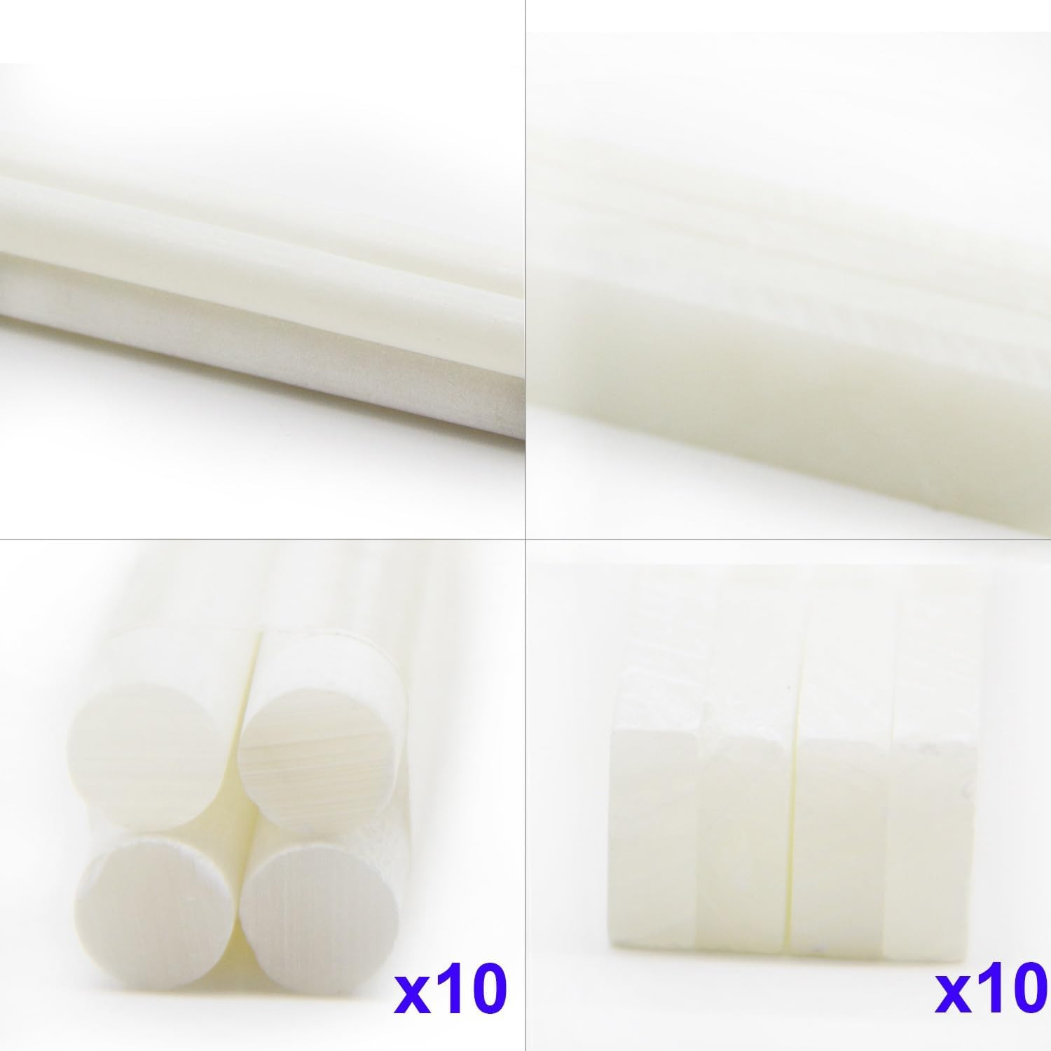 Welding Soapstone Holders,4Pcs round and Flat Soapstone Pencil Holders, Extra 20