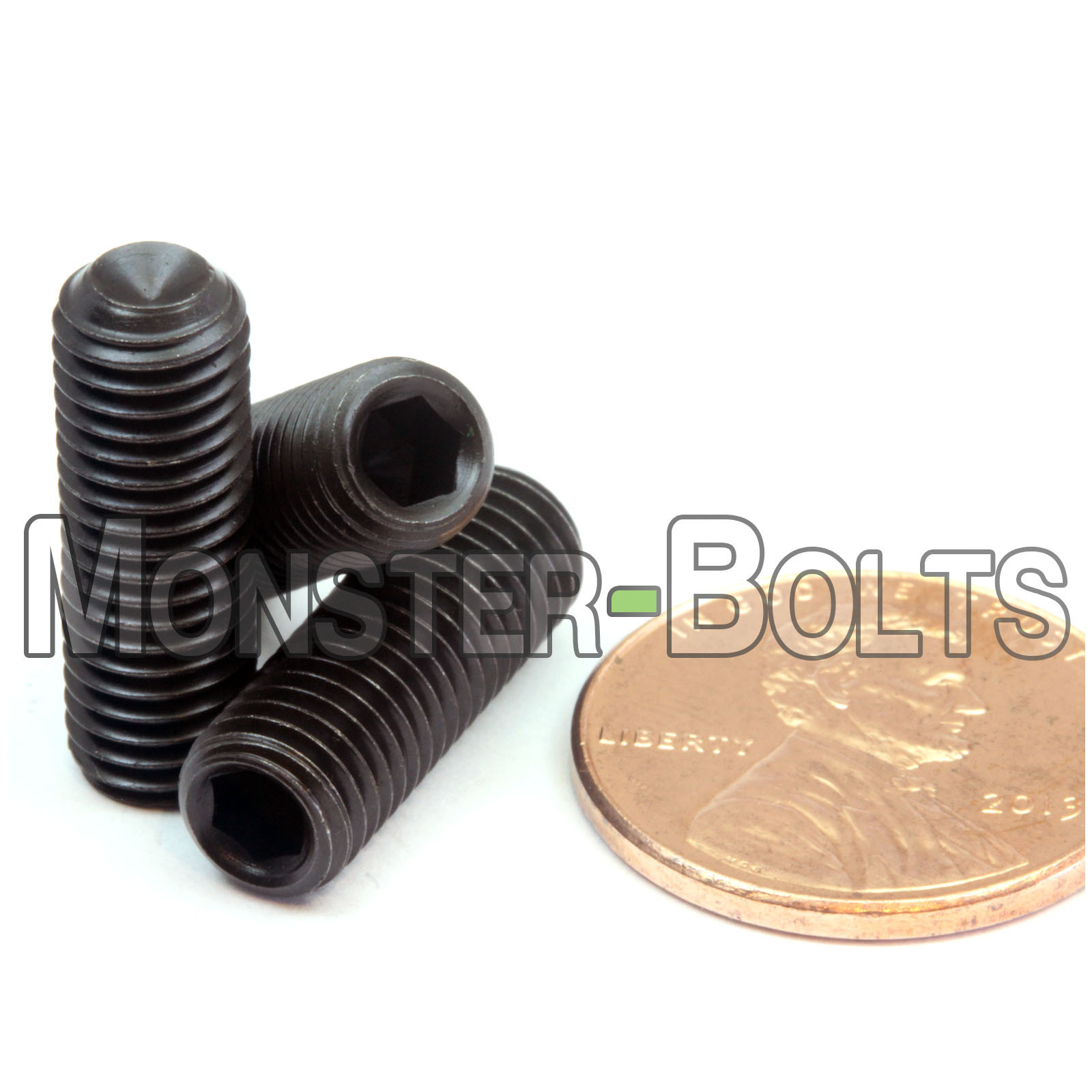 1/4-20 – Socket Set Screws Cup Point – Alloy Steel Black Oxide SAE Coarse Thread