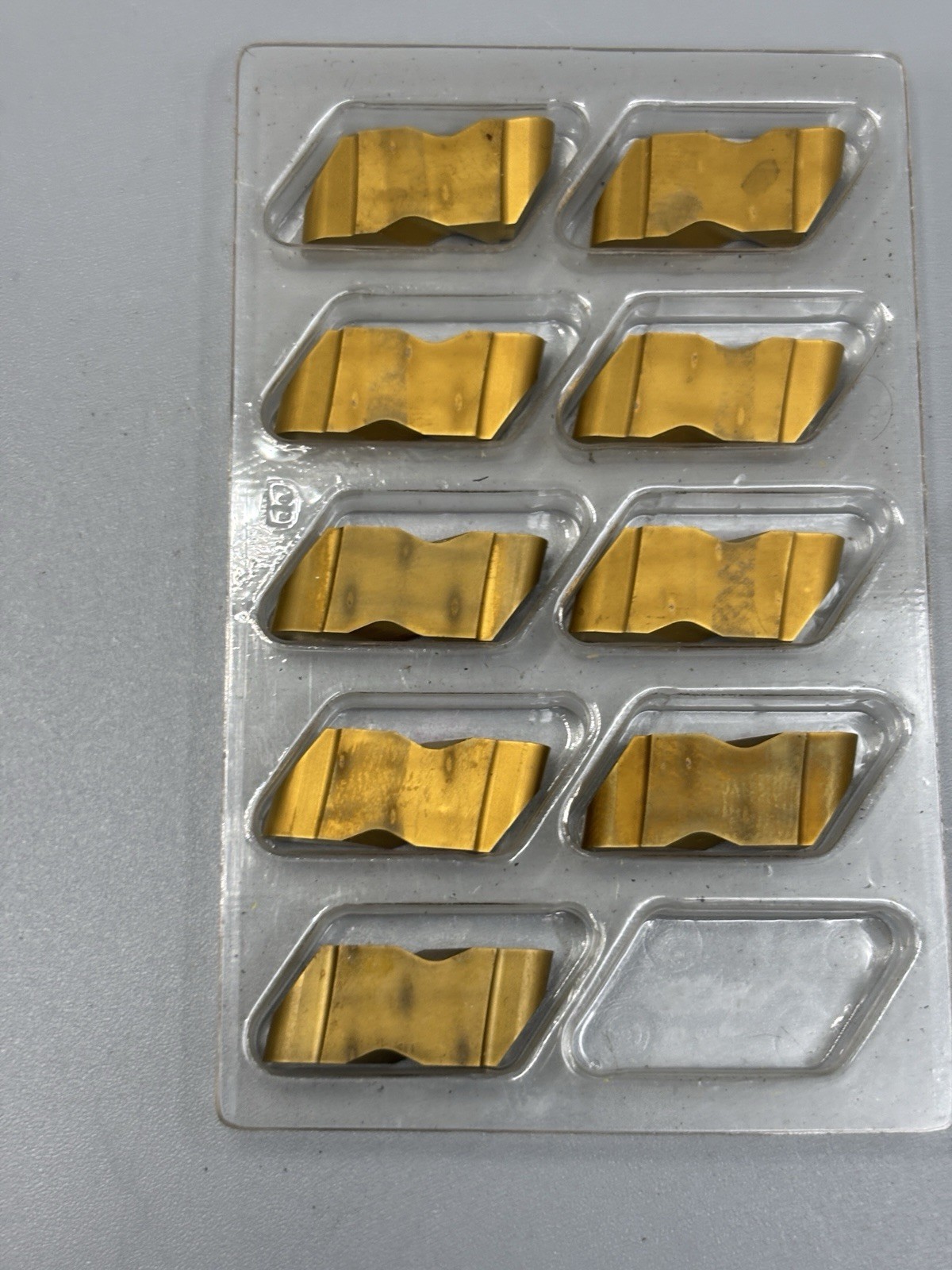 Kennametal NR3094R KC850 Top Notch Carbide Grooving Inserts .188 Full Rad (9pcs)