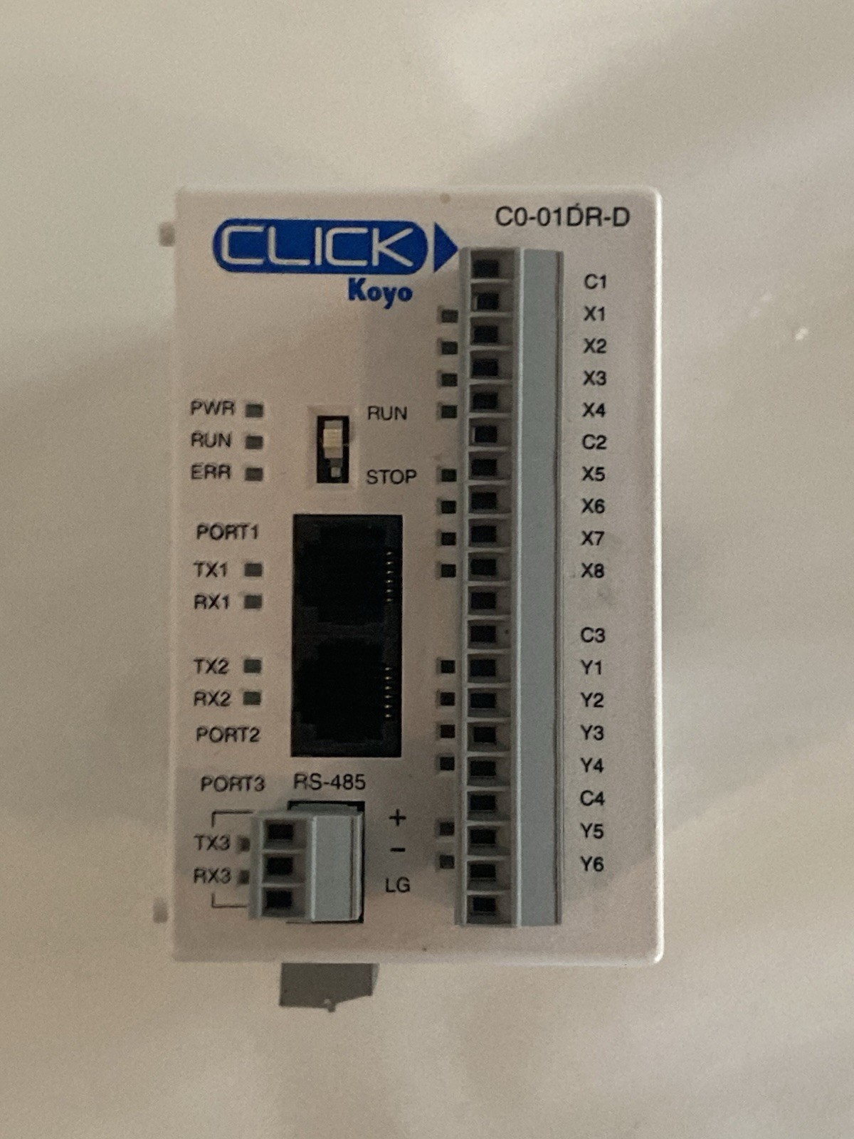 AutomationDirect CLICK Koyo C0-01DR-D PLC