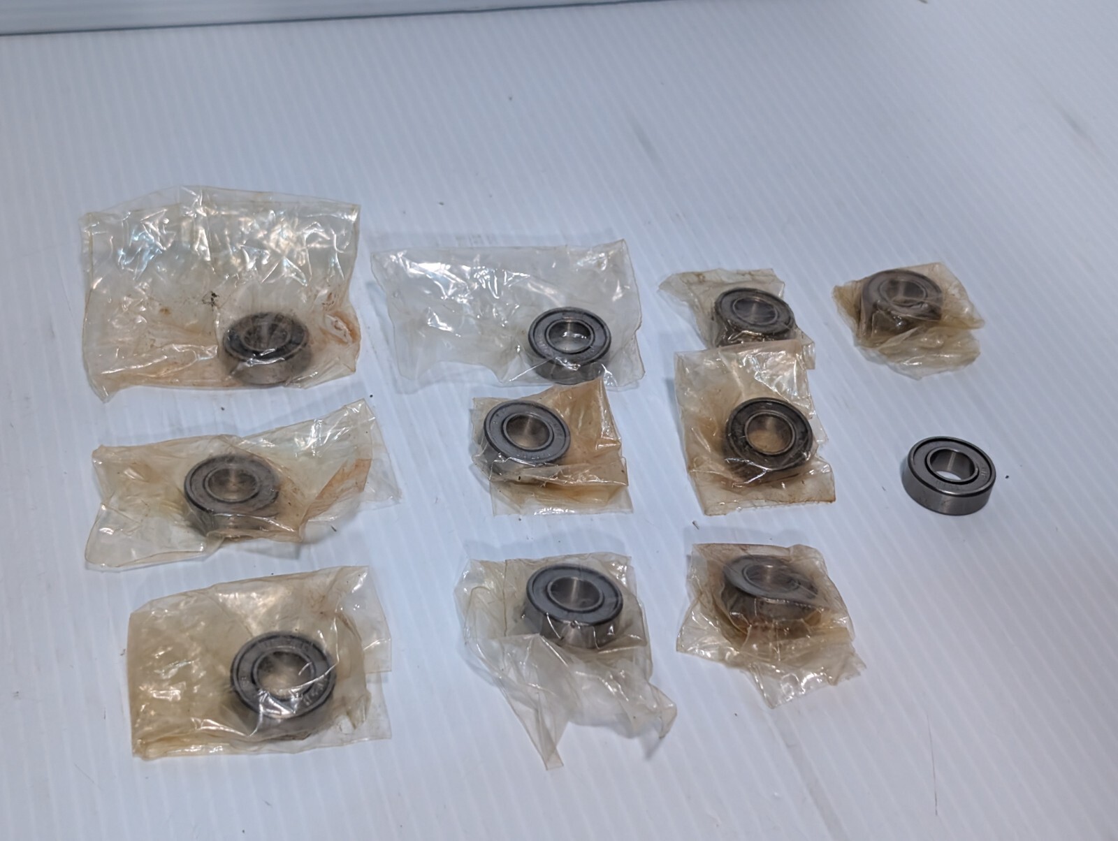 Lot of 6 Nice 1607-DS Ball Bearing Shields – Free Returns