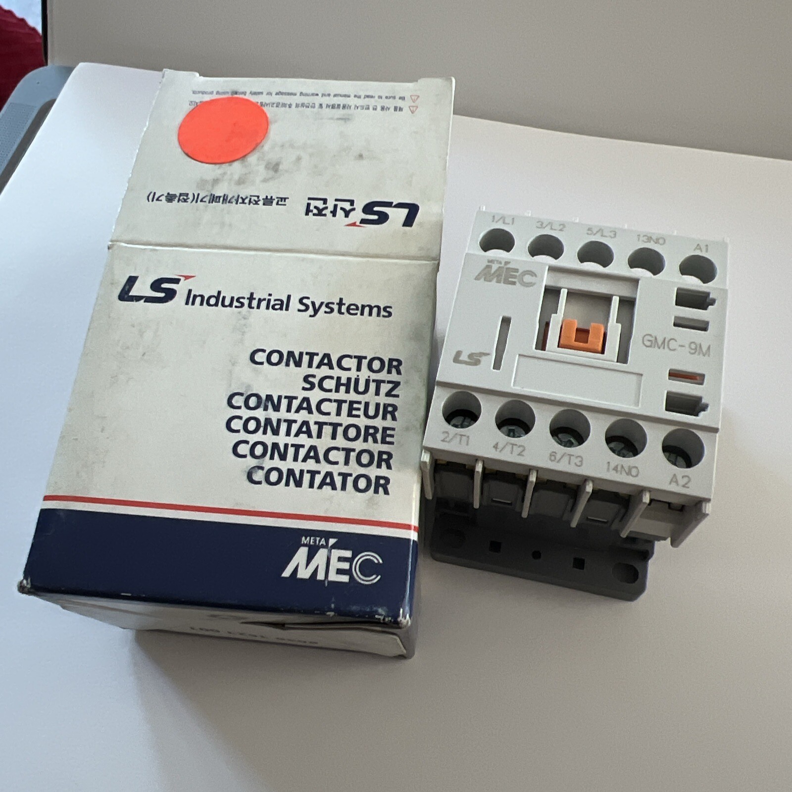 NEW GENUINE LS MEC GMC-9M 1A Contactor AC 120V 50/60HZ GMC(D)-9M