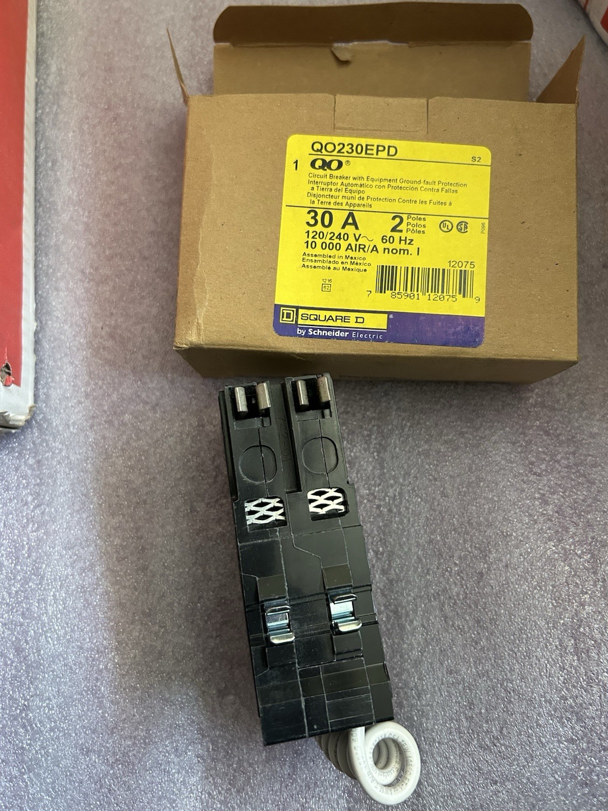 New Square D QO230EPD