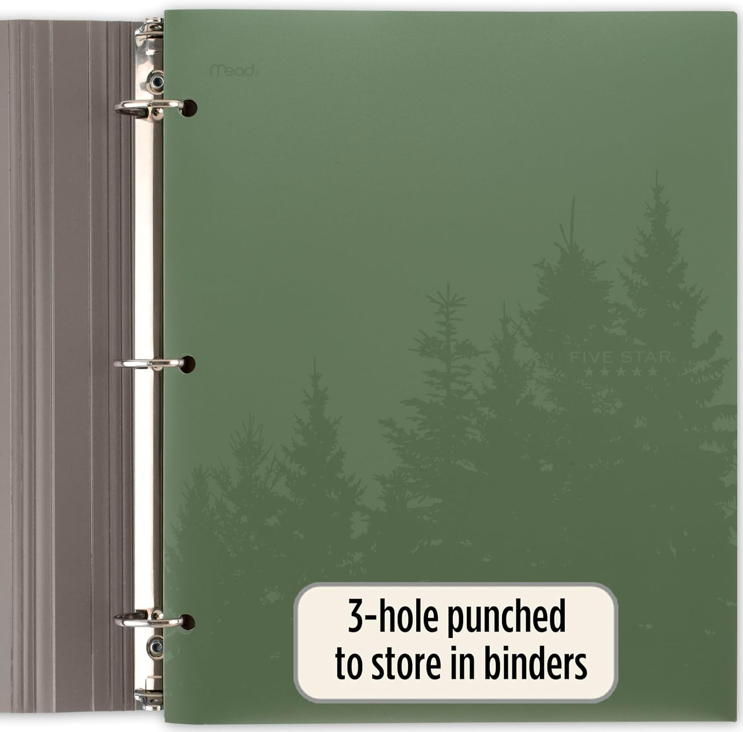 2 Pocket Folders, 4 Pack, Recycled Plastic Folders with Stay-Put Tabs and Pro…