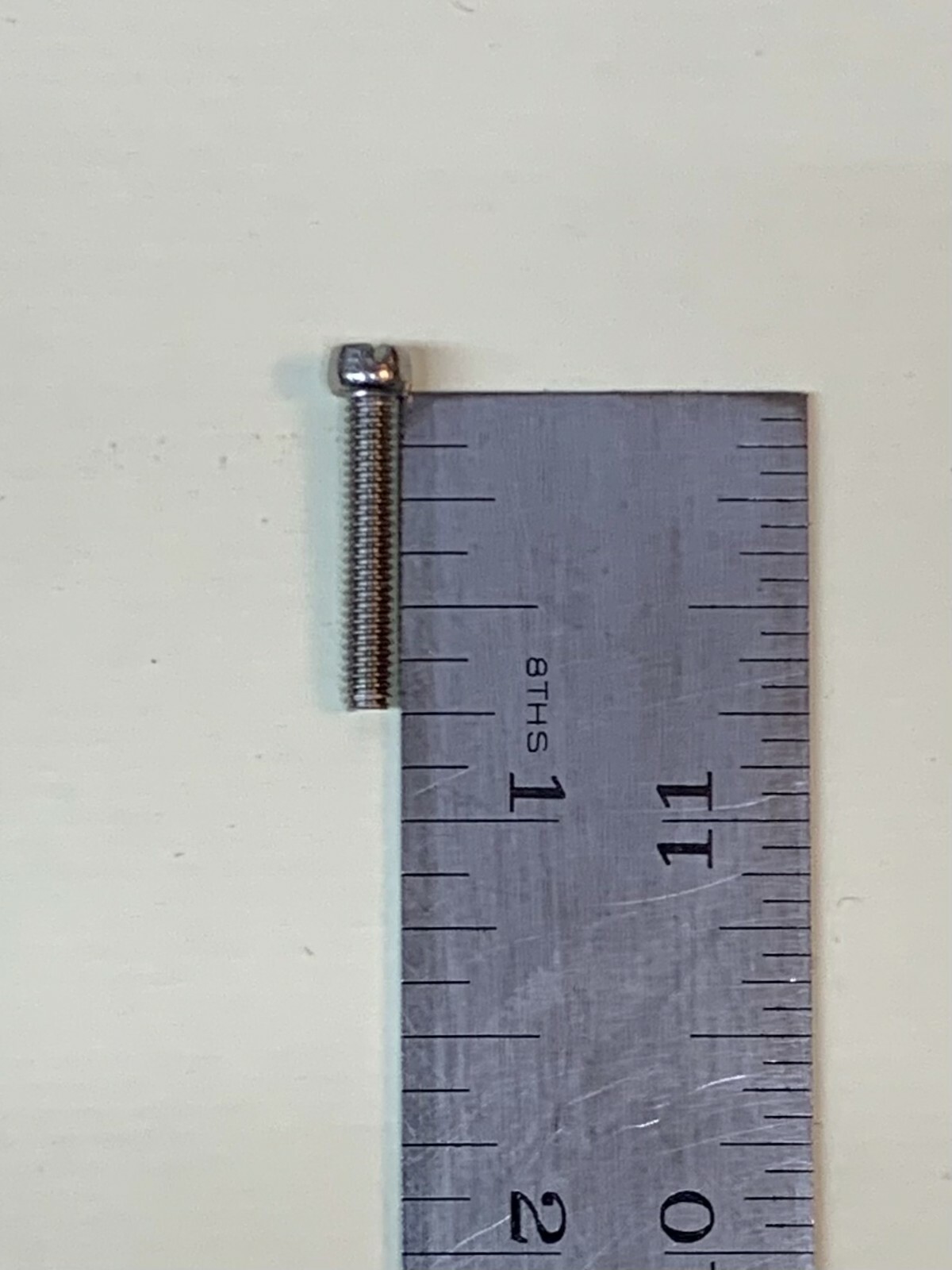 5-40 X 3/4 Slotted Fillister Narrow head screw STAINLESS .205 #5 5/40 (50/pack)