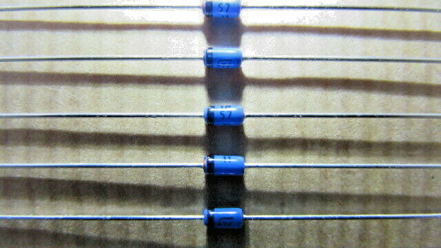 Lot of 20 1N5711 ST Microelectronics Schottky Diode 70V 15mA 430mW DO-35 NOS USA