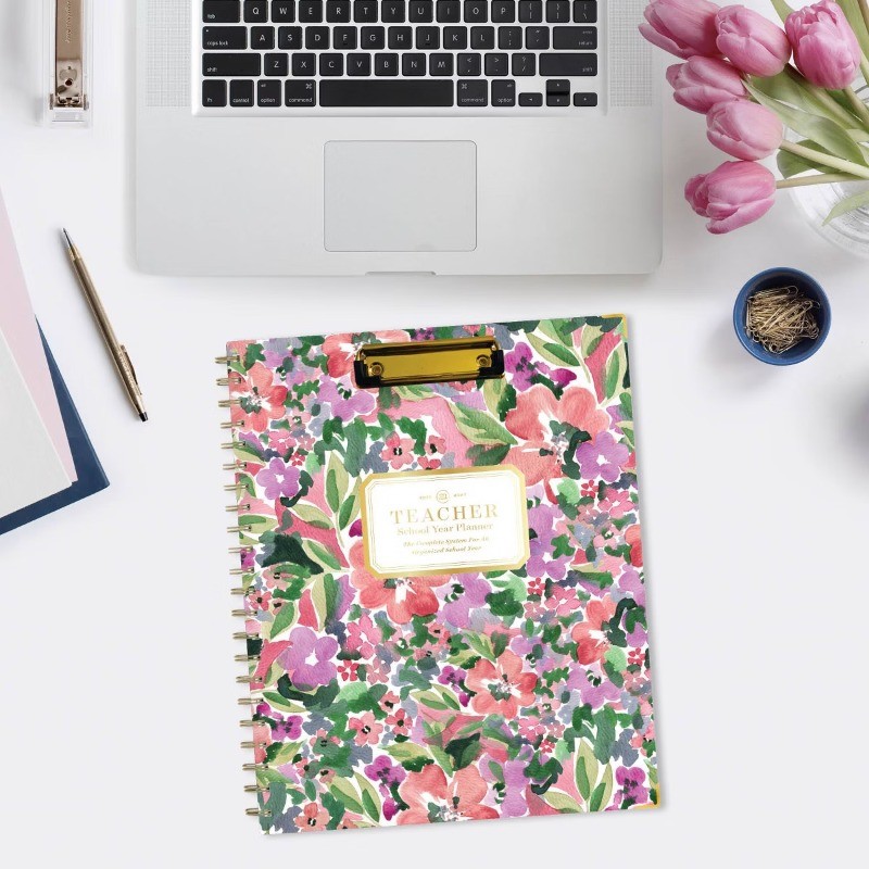 Blue Sky 8.5″x11″ 2026-2027 Weekly/Monthly Day Designer Teacher Lesson Planner
