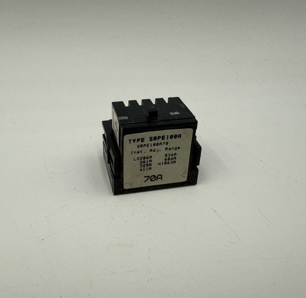 GE SRPE100A70 Rating Plug 70A SRPE100 70 Amp Frame SEDA SEHA SELA SEPA Used
