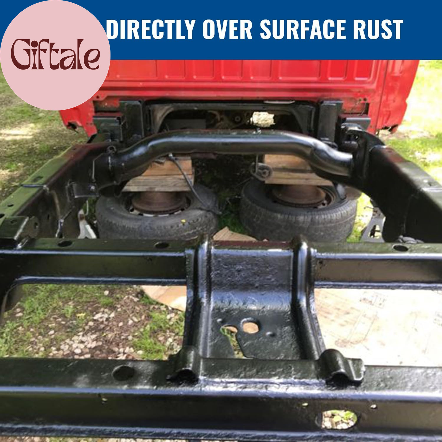 Matte Black Rust Encapsulator plus | Long Lasting Durable Finish 1 Coat Maximum