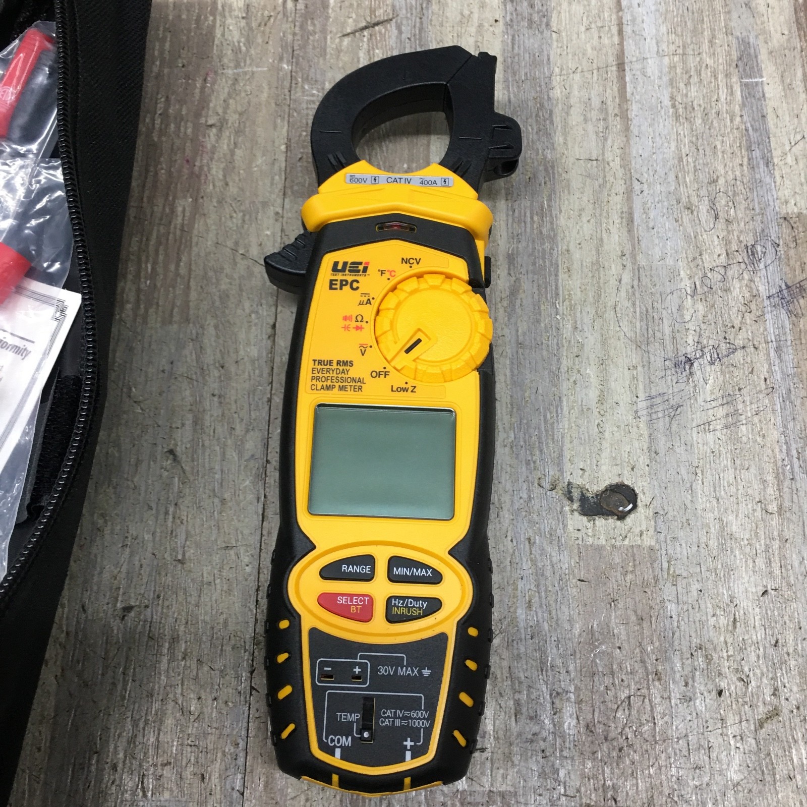 UEi EPC True RMS Wireless Clamp Meter for HVACR 400A, Temperature, Inrush, new