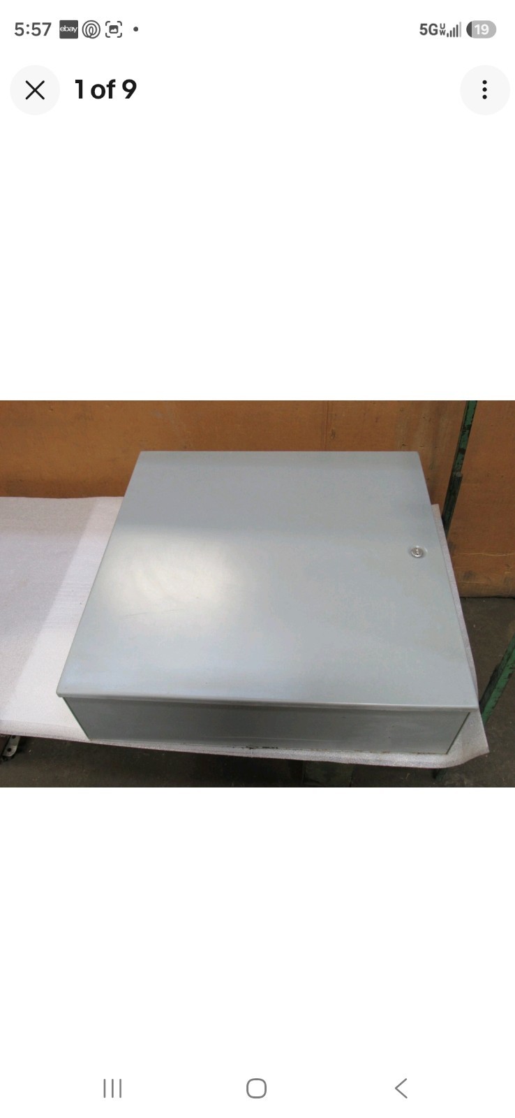 NEW HOFFMAN ELECTRICAL ENCLOSURE A24N24ALP AND A24N24MPP 24X24X6-1/2