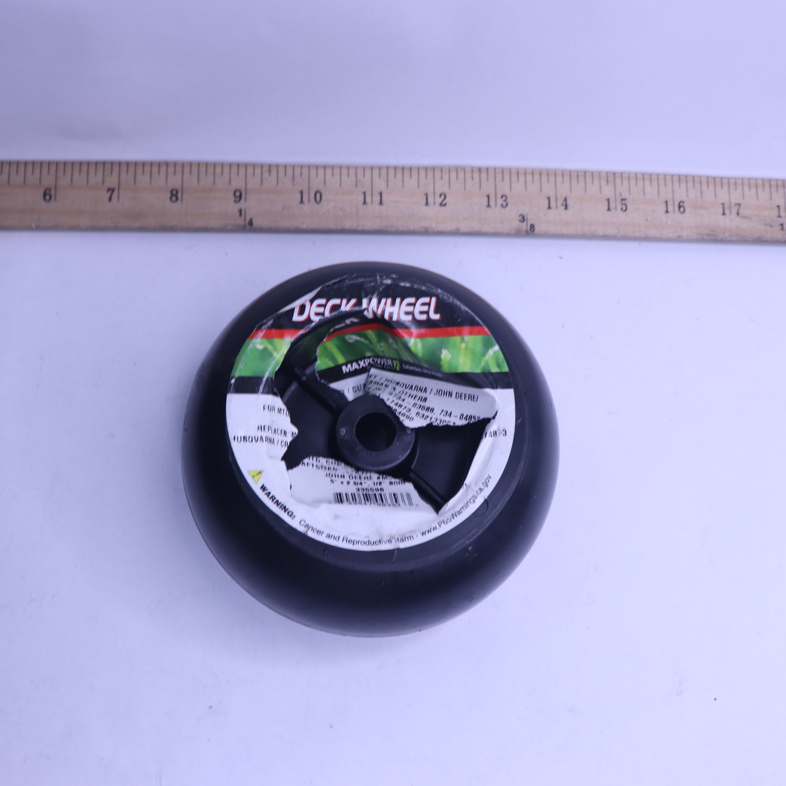 MaxPower Deck Wheel 5 x 2-3/4 335096