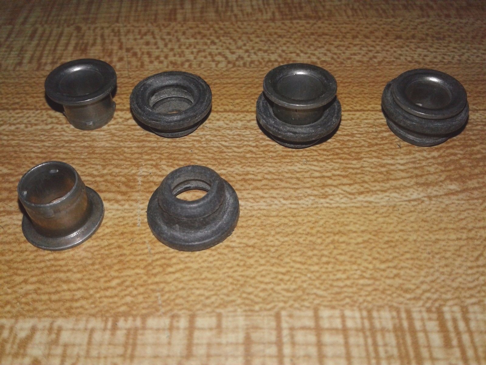 25 New 5/16″id Anti Vibration Shock Mounts Steel Grommet Rubber Bushing Mount