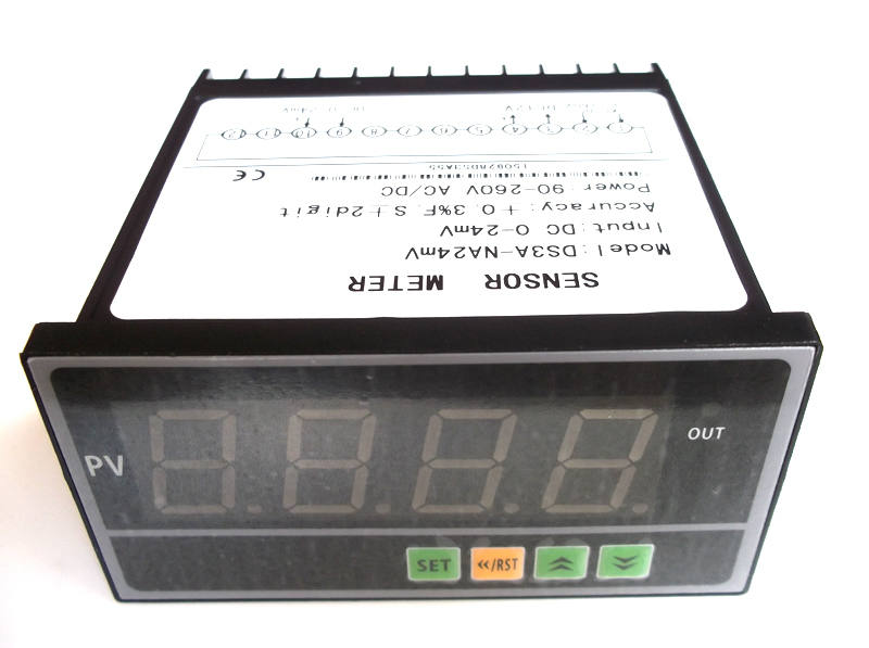 Load Cell Sensor Display Meter, Sensor Display Meter, Input:DC 0-24mV, 0.3%F.S