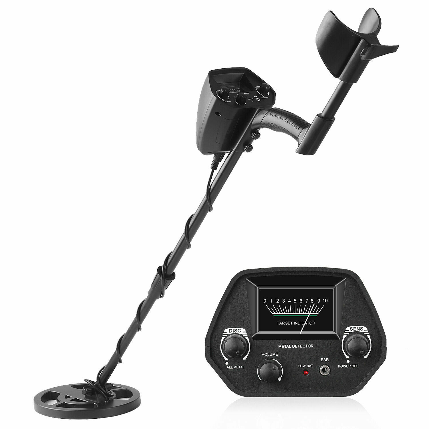 GTX5030 Metal Detector Deep Sensitive Search Gold Digger Hunter Waterproof 44in.