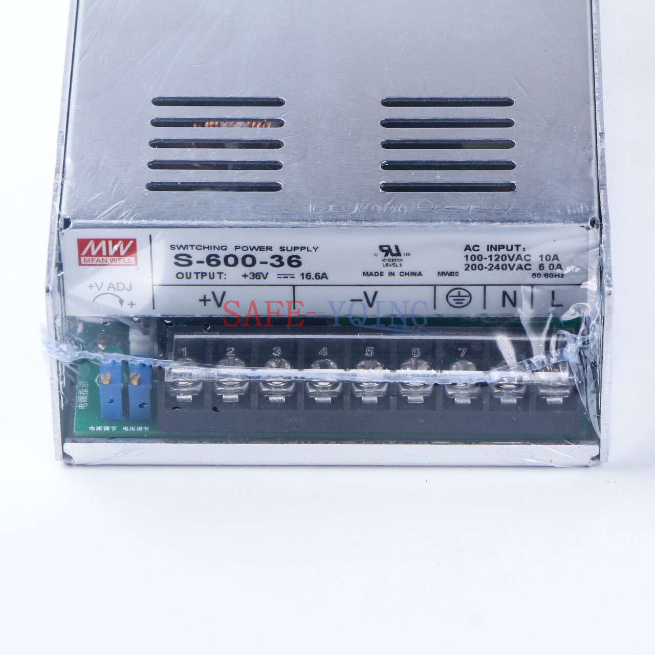 1PCS S-600-36 36V 16.6A switching power supply New