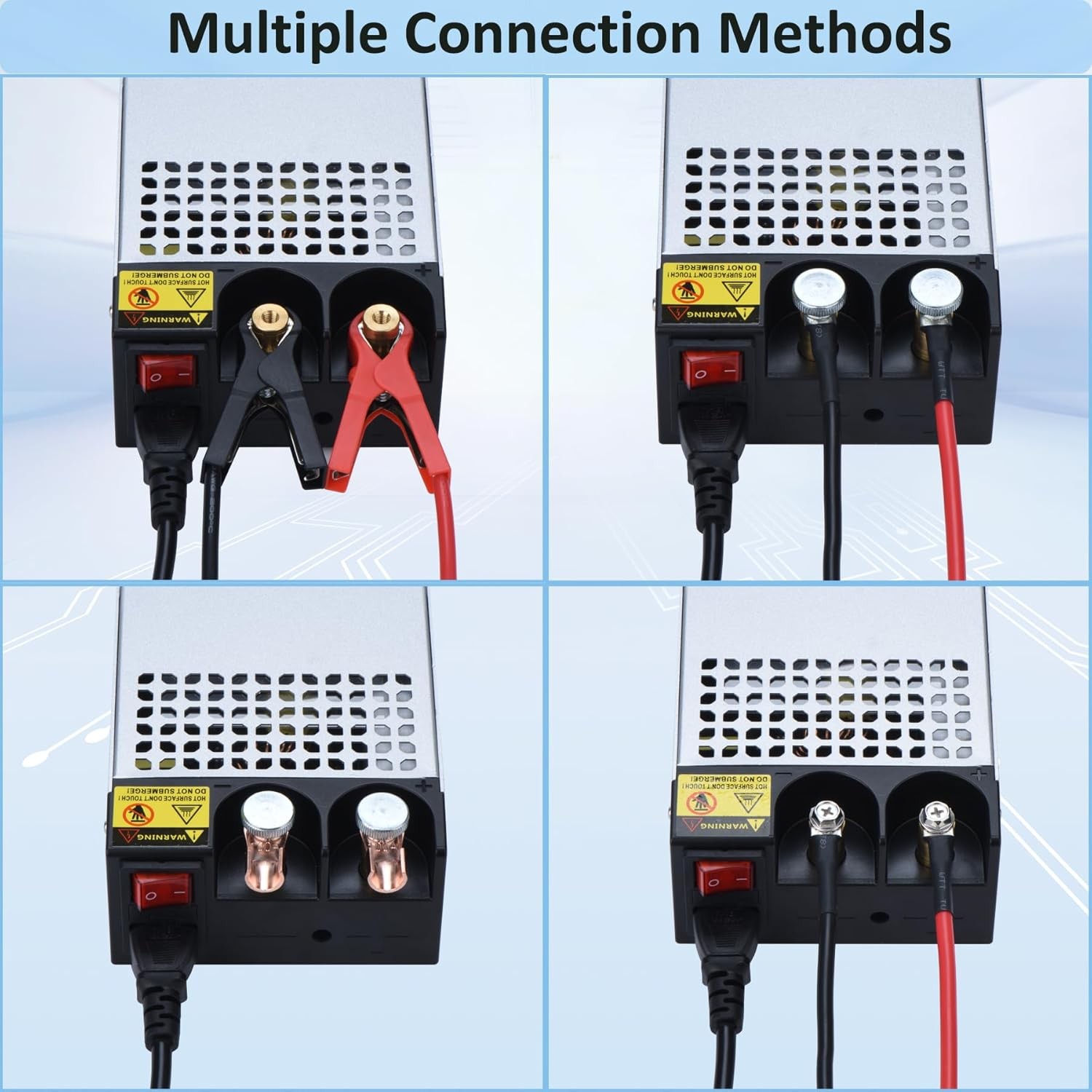 DC 12V 1000W Power Supply 110V AC to Converter 83.4A Switch…
