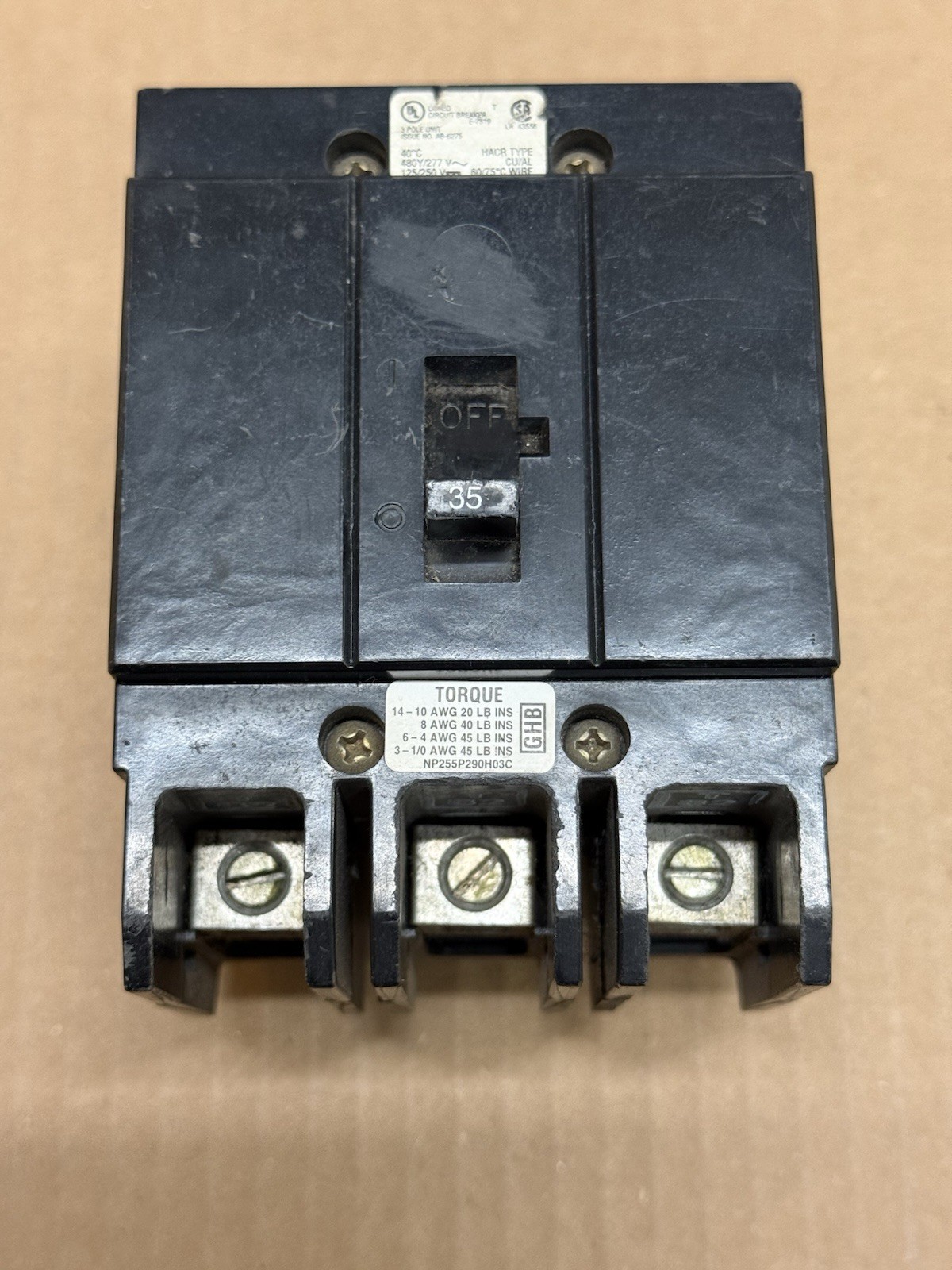 Cutler-Hammer GHB3035