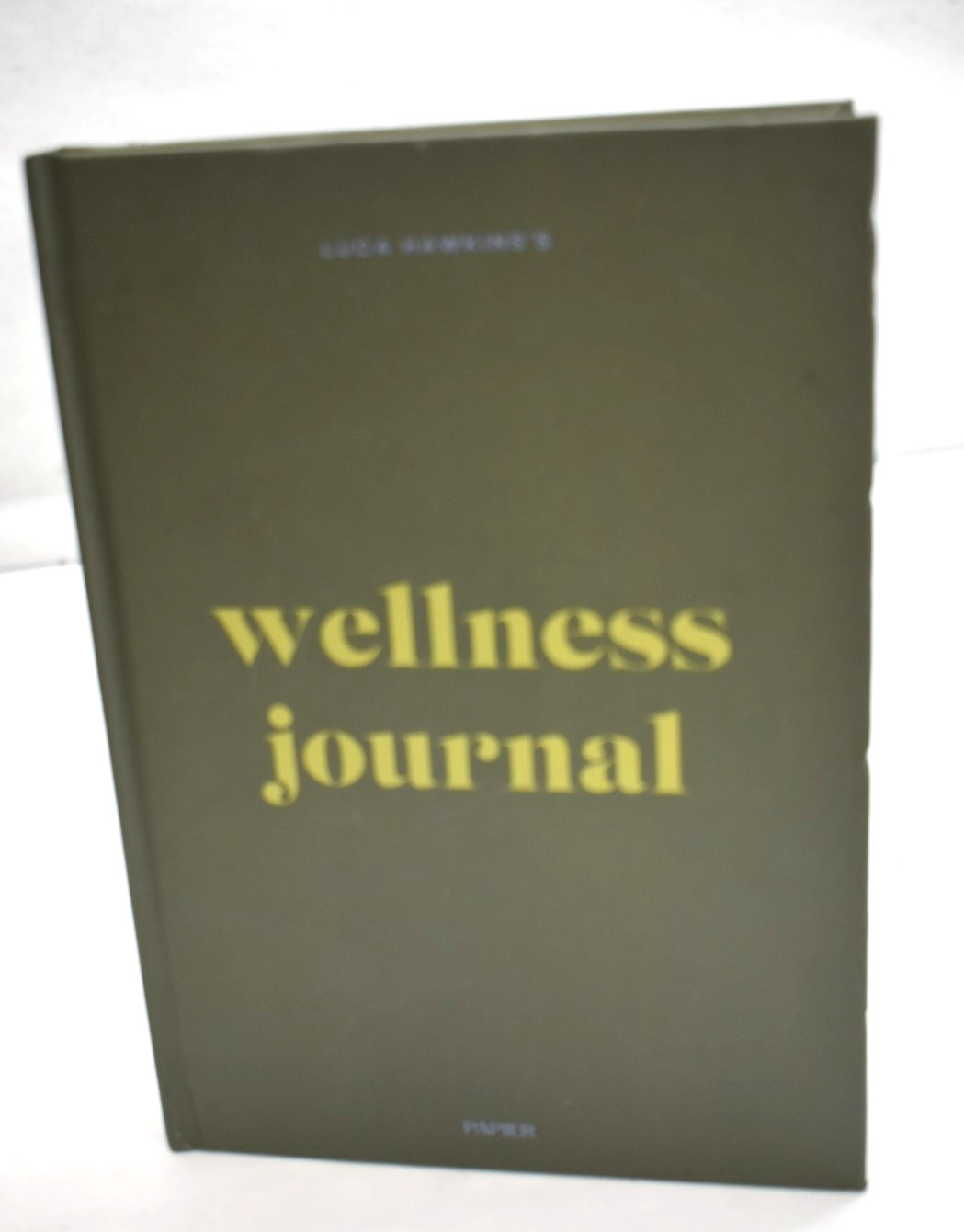 Papier Wellness Journal Luca Hawkin’s Army Green Blank Unused Journal Notebook