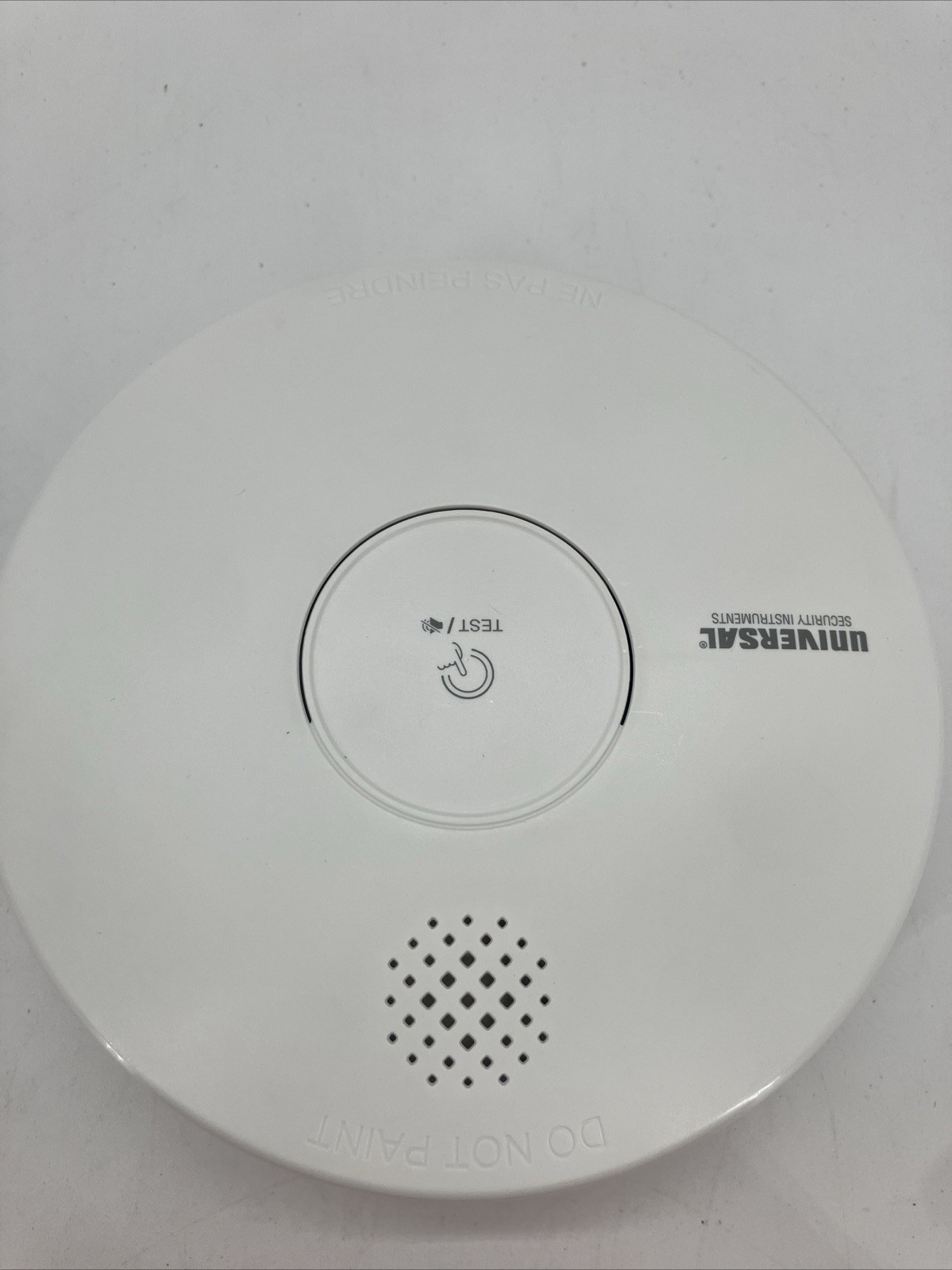 Universal Security Instruments Hardwired Battery Backup Smoke Detector