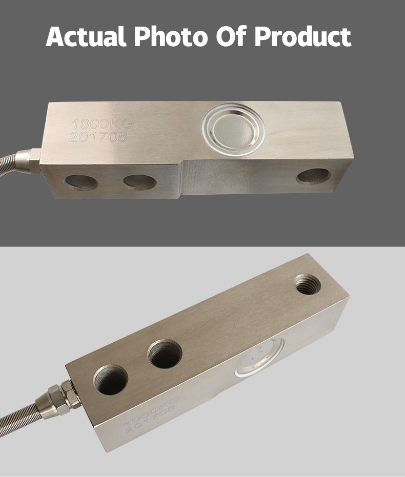DAYSENSOR Shear Beam Load Cell Sensor with 4-Core Shielded Cable Weighing Sensor