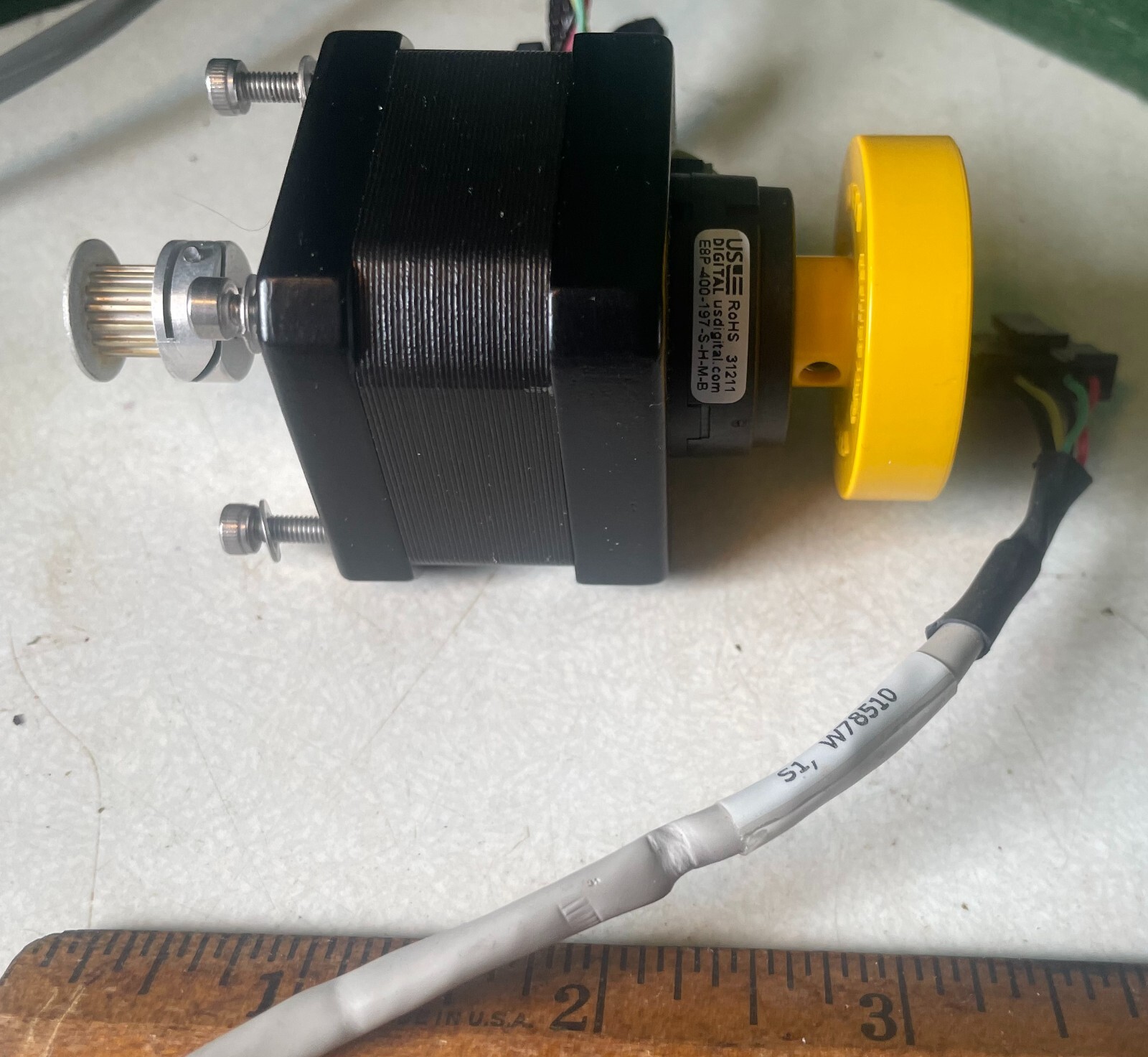 Lin Engineering 4118S-04PD-15RO Stepper Motor w/US Digital Encoder