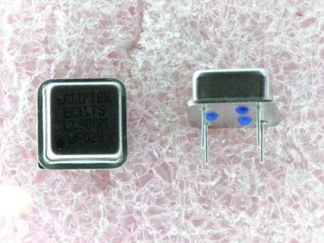 QTY (10) 12.5MHz 1/2 SIZE OSCILLATORS HCMOS TTL 5V TRI STATE EC11TS-12.500MHz