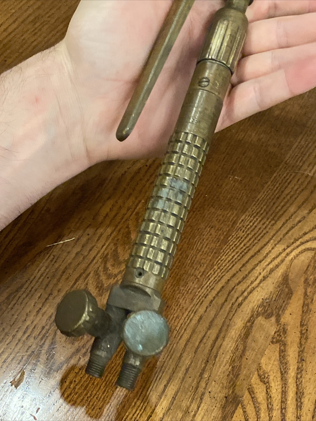 Vtg Airco Welding Torch Model 700 Style 4790 Air Reduction Concoa Corn Cob 16.5”