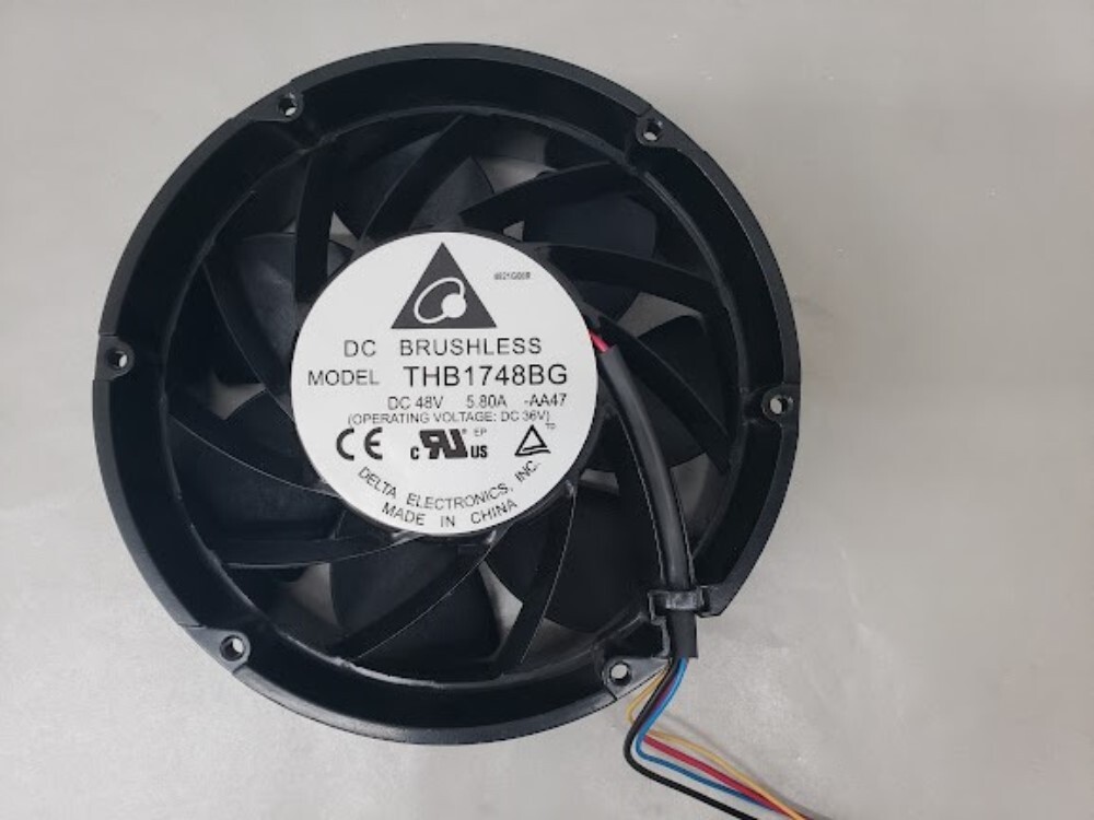Delta Electronics THB1748GB 48V DC 5.80A Thermal Management Brushless Fan