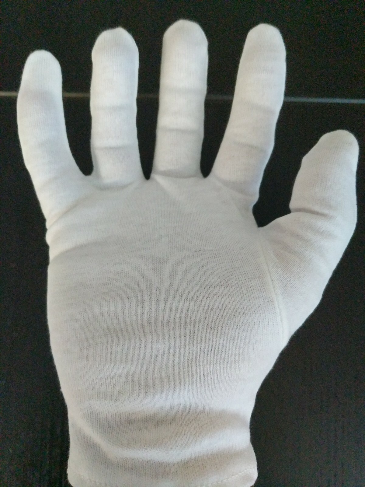 2-12 Pairs White Cotton Gloves For Jewelry Inspection Manicure Work Coins Mint