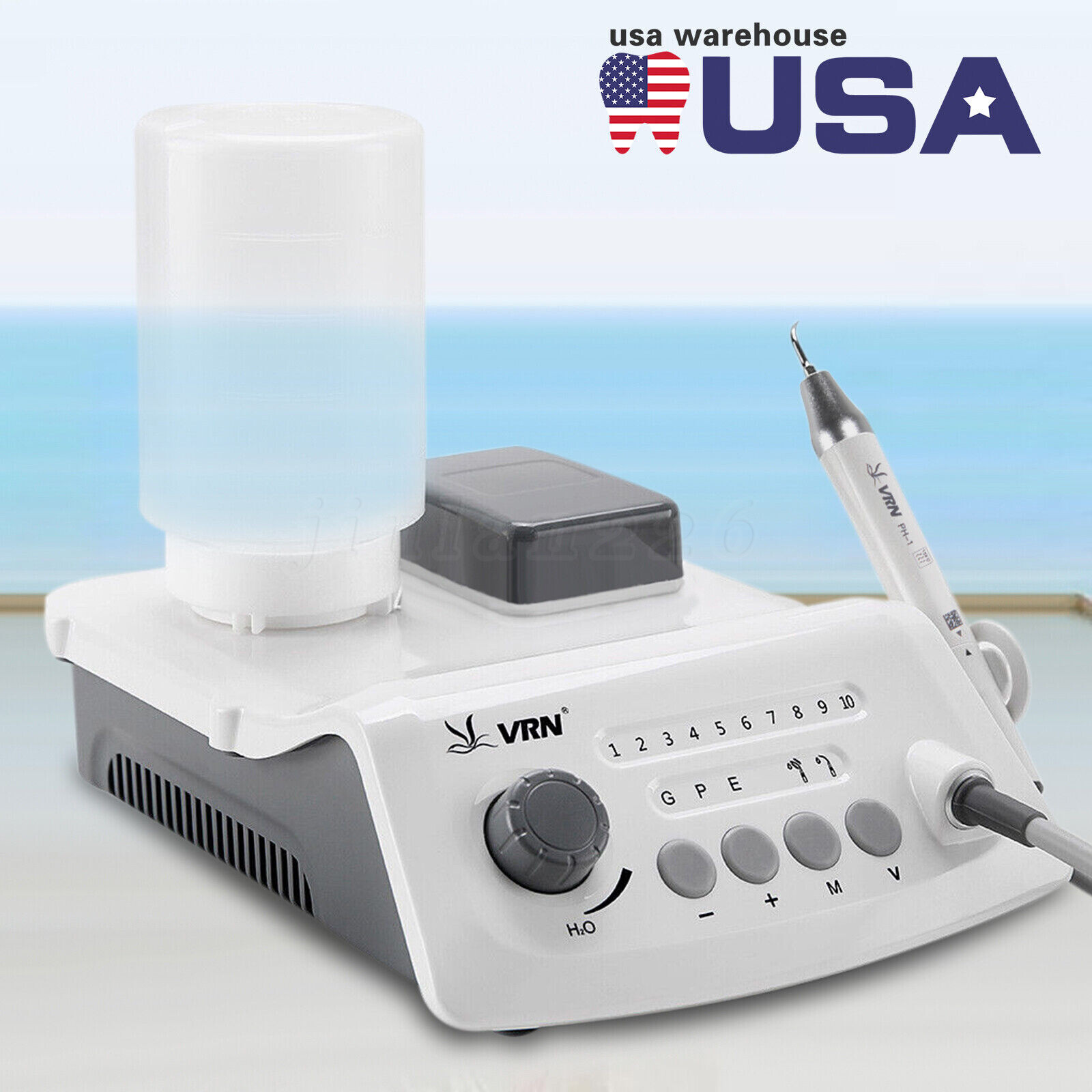 Ultrasound Dental Ultrasonic Scaler fit EMS Woodpecker+LED Handpiece+ Bottle A8