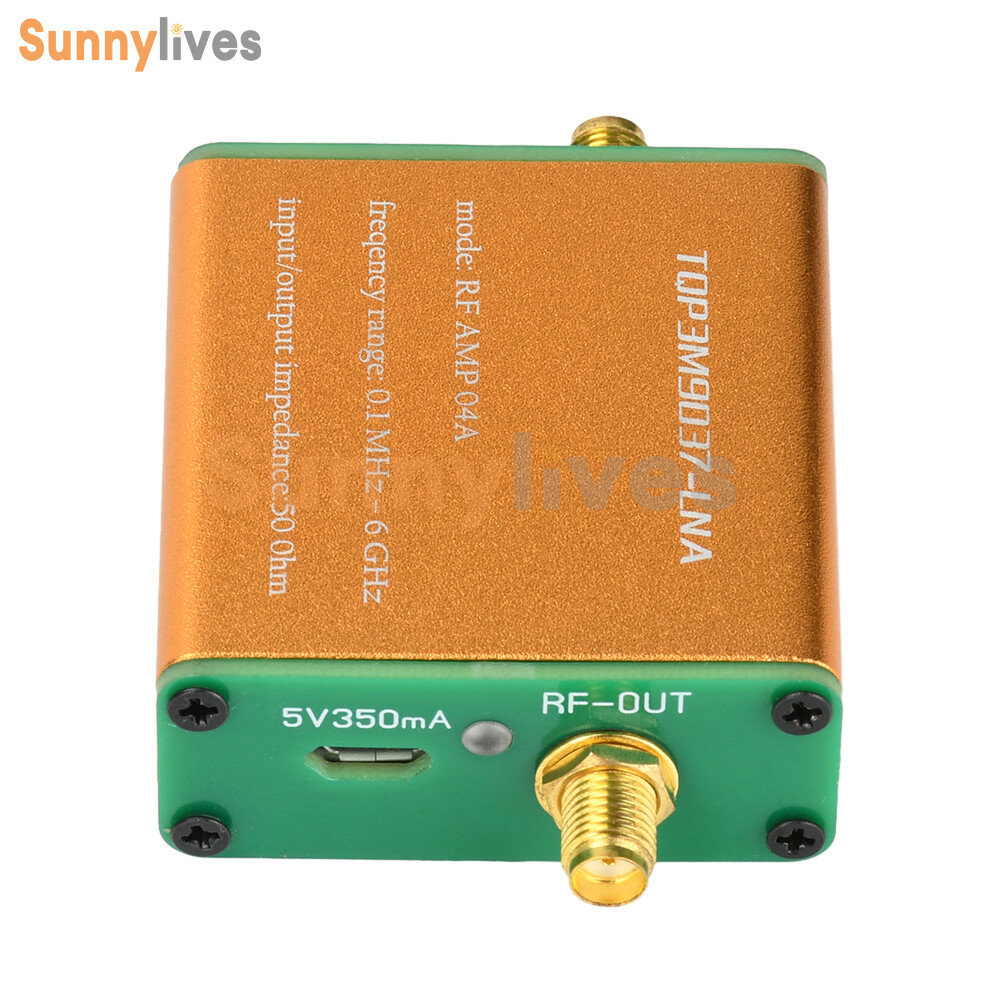 RF AMP 0.1MHz-6GHz Low Noise Amplifier TQP3M9037-LNA RF Amplifier Module SMA