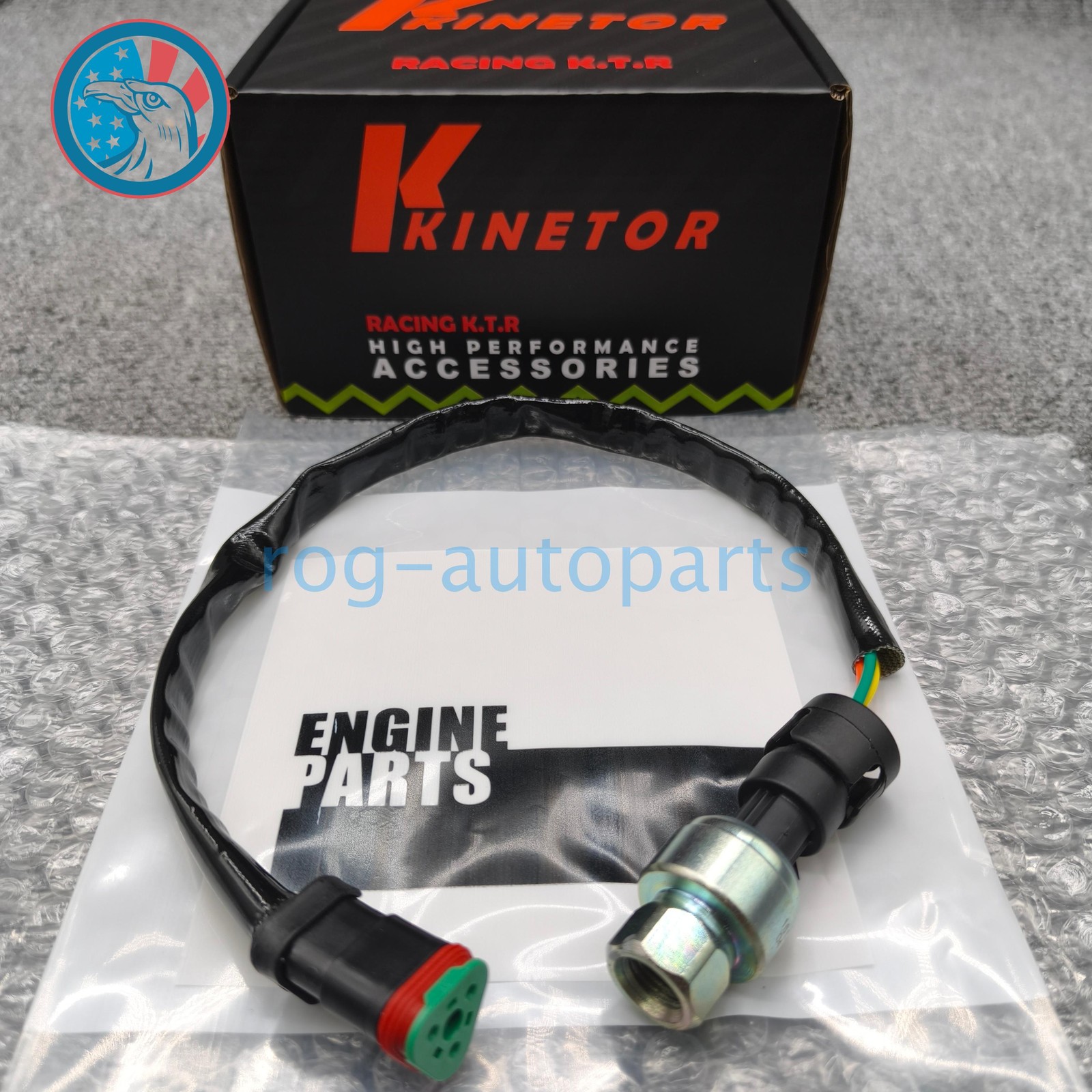 Pressure Sensor Fits Caterpillar 3456 345B 345BII 345BIIMH 345BL 365BII 1619927