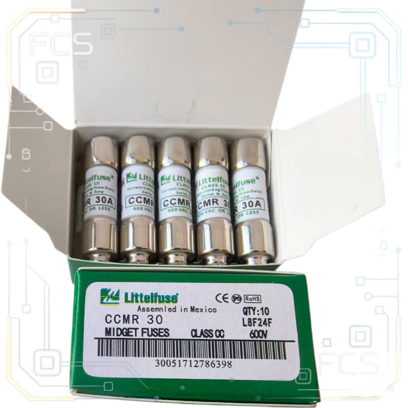 NEW 10pcs/box Littelfuse CCMR-30 Fuses TIME DELAY Fuse CCMR30 CCMR 30A 600Vac