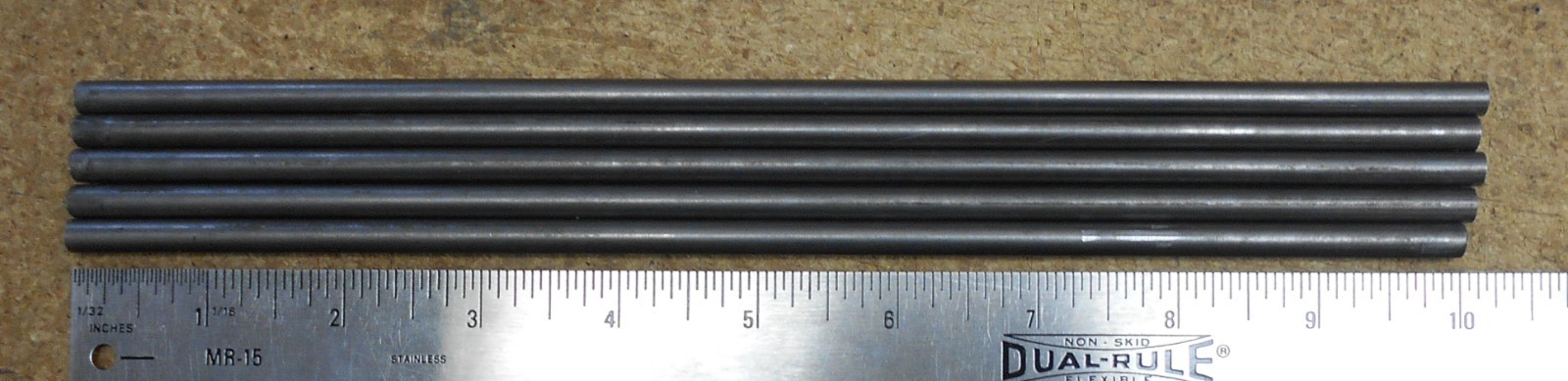 (5) pieces 12L14 Carbon Steel round 1/4″ (0.25) 10″ CF RND bar stock – CUTOFFS