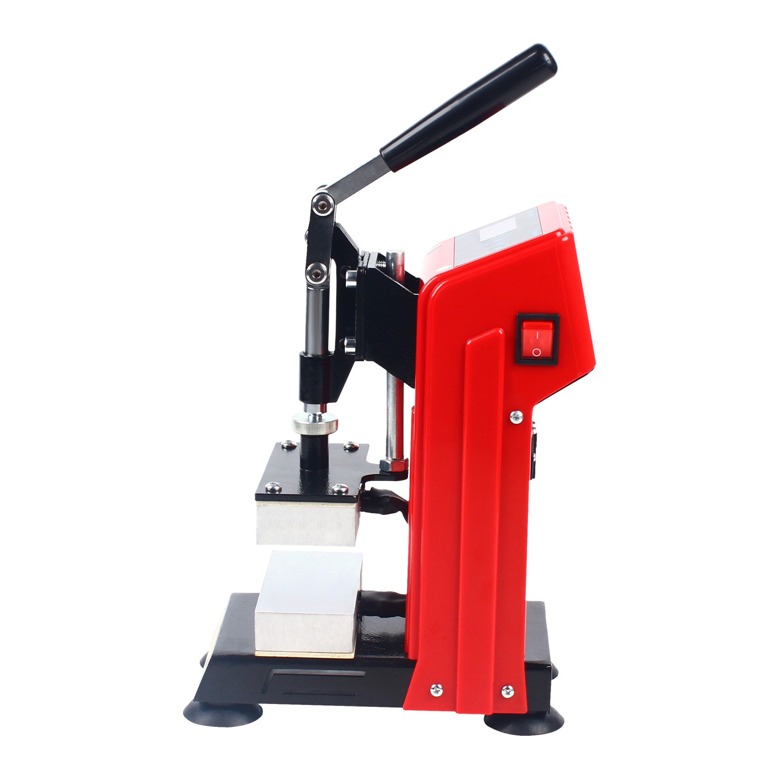 Heat Press Machine 900W Mini Manual Heat Presser Heavy Duty Hot Press Stamping