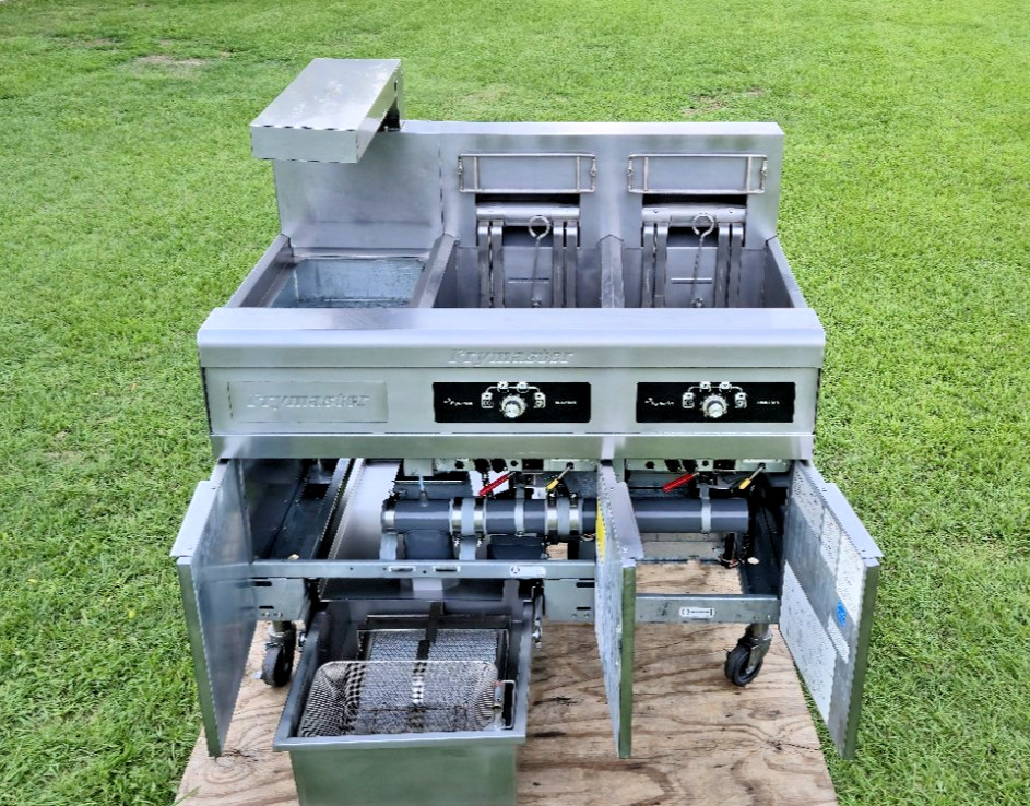 Frymaster Double Electric Fryer Model#: FMRE214SD, 208V 3φ Filtration Xtra Clean